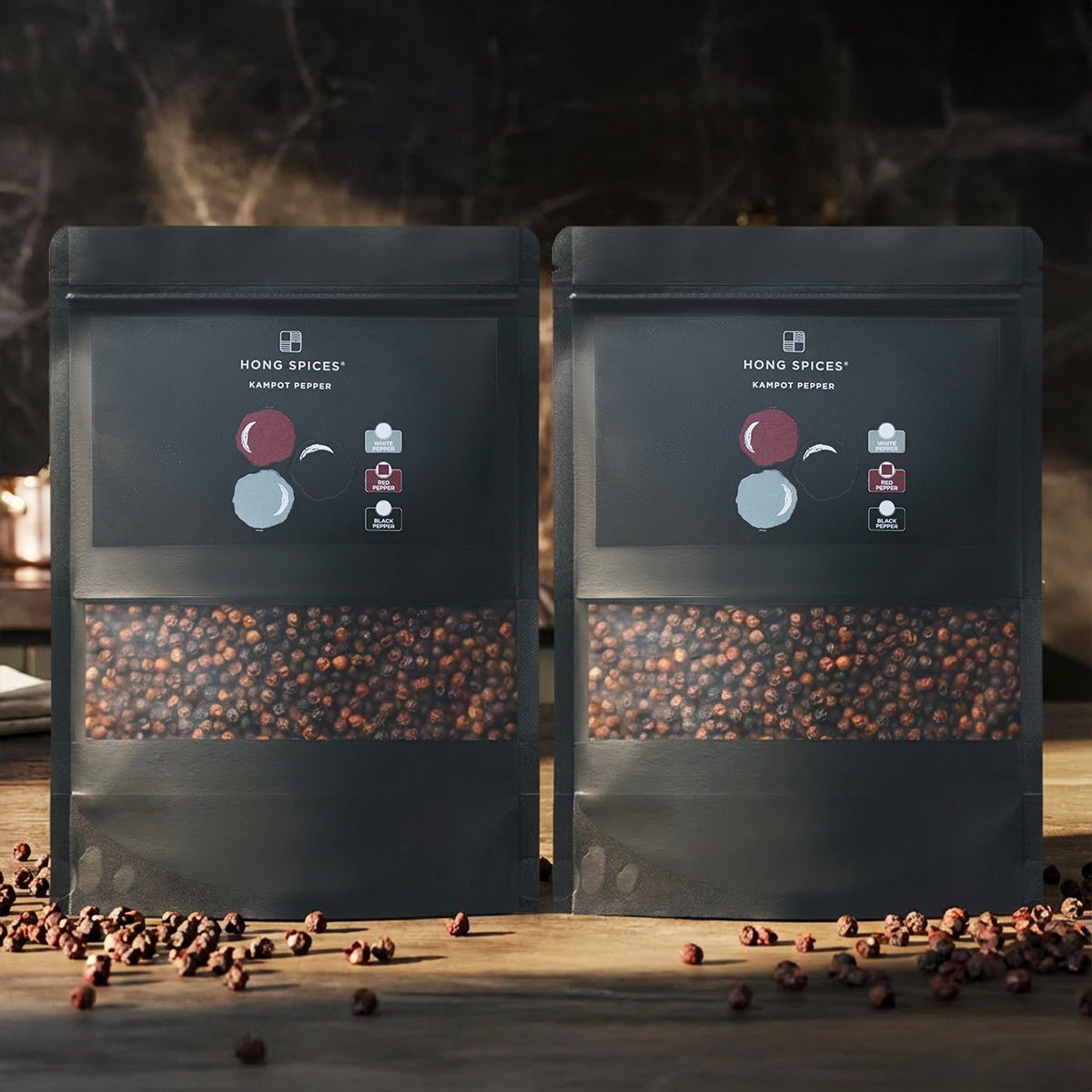 Red Peppercorn 1kg (Bundle of 2 x 500g Pouches)